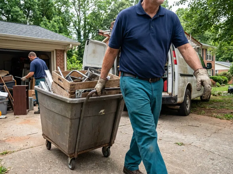 Estate Liquidation Garbage Collection in Greensboro, NC