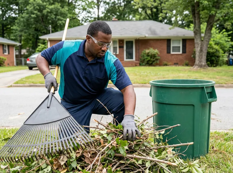 Storm Debris and Yard Waste Garbage Collection in Greensboro, NC